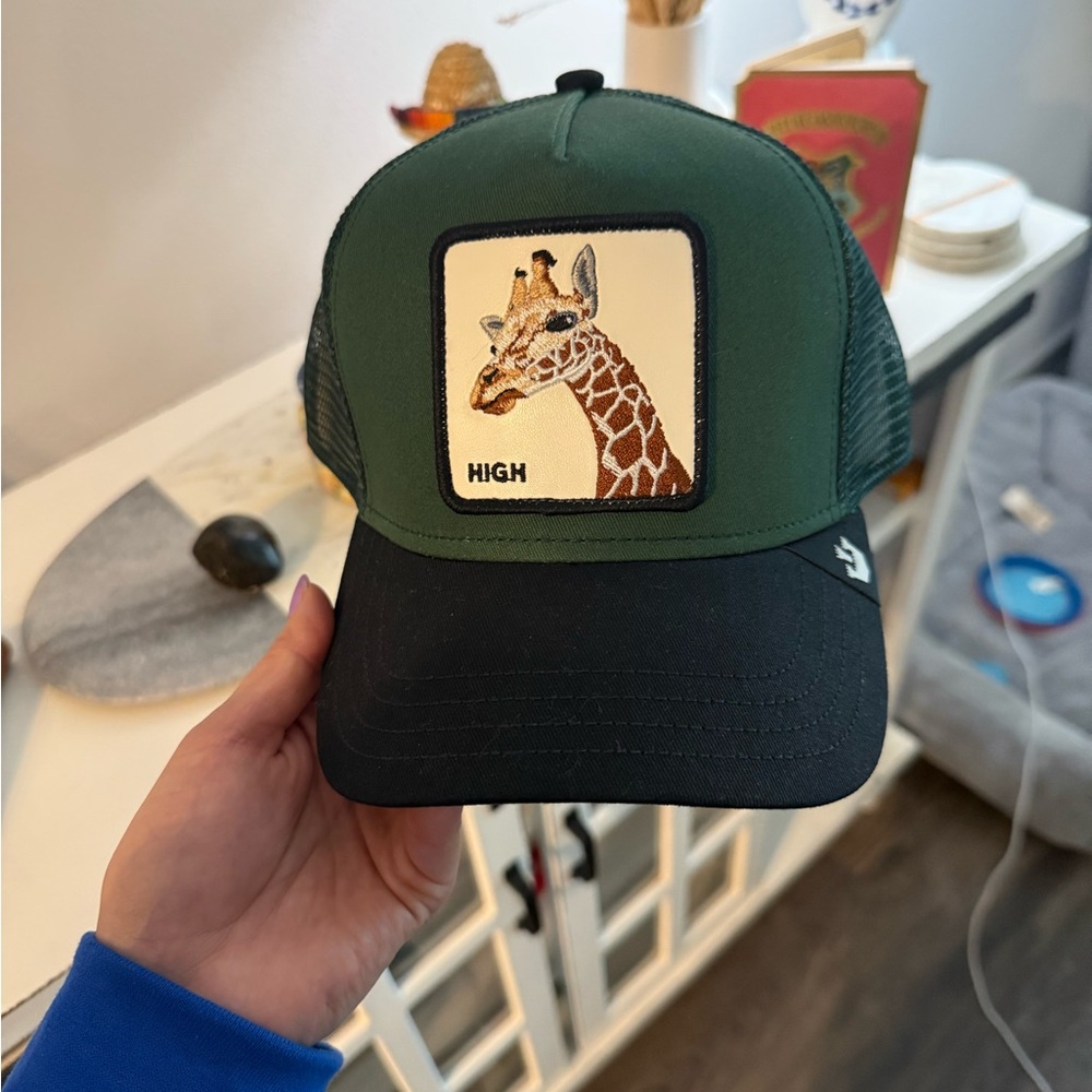 Green hat
